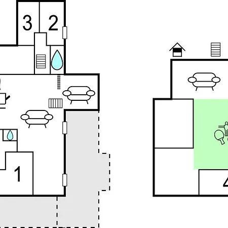 Ferienhaus Four-bedroom In *